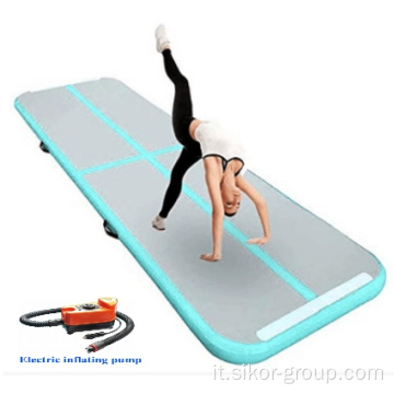 Mat di yoga gonfiabile all&#39;ingrosso cuscino di ginnastica per ginnastiche arti marziali cuscino d&#39;aria
